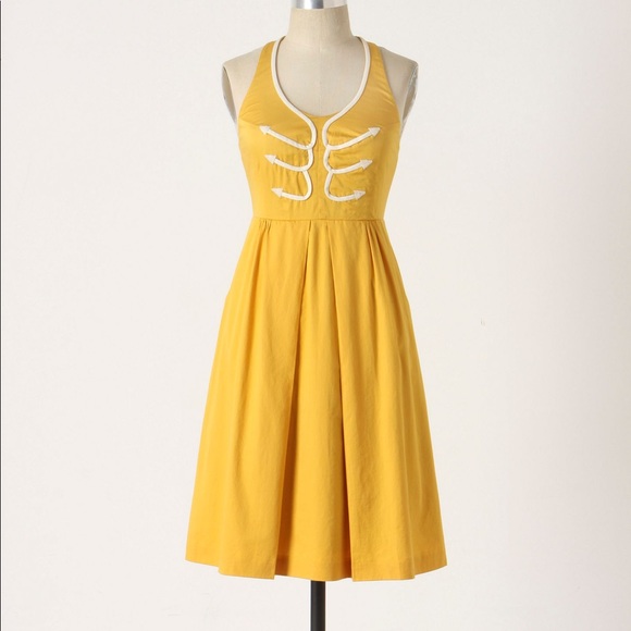 Anthropologie Dresses & Skirts - Anthropologie | Floreat Anchors Aweigh Dress